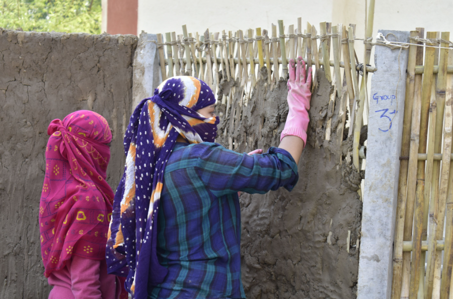 Wall Making with Wattle and Daub